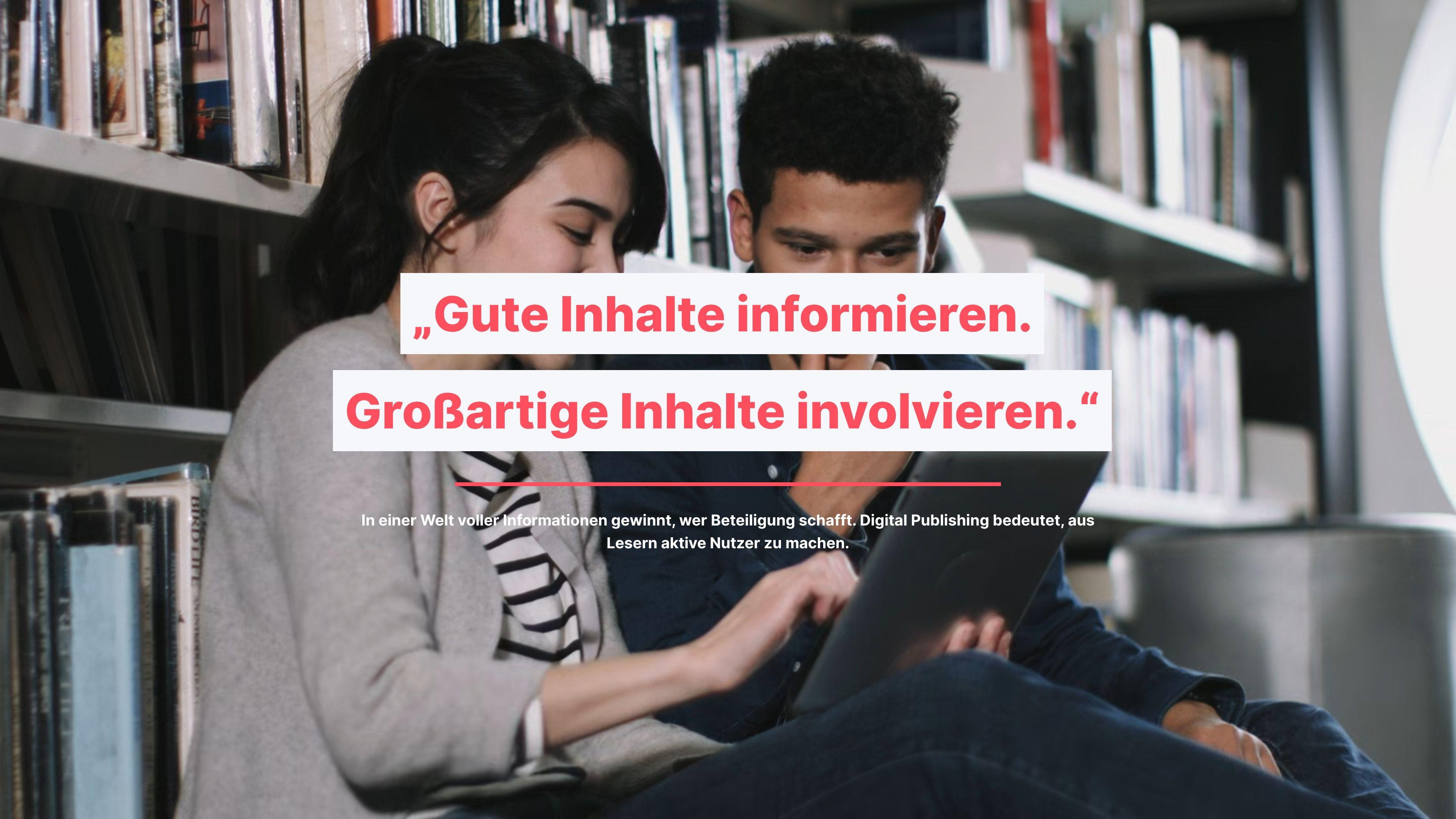 Inhaltsverzeichnis – Digital Publishing Magazin