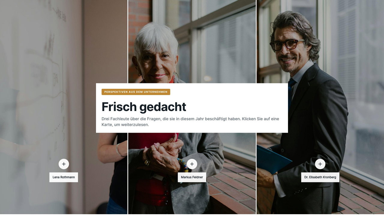 Vorschau: Frisch gedacht