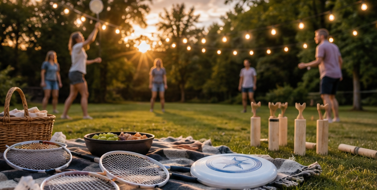 Outdoor-Spieleabend
