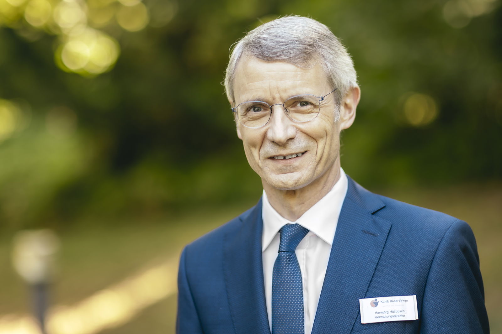 Hansjörg Hüllbüsch, Verwaltungsleiter der Klinik Roderbirken