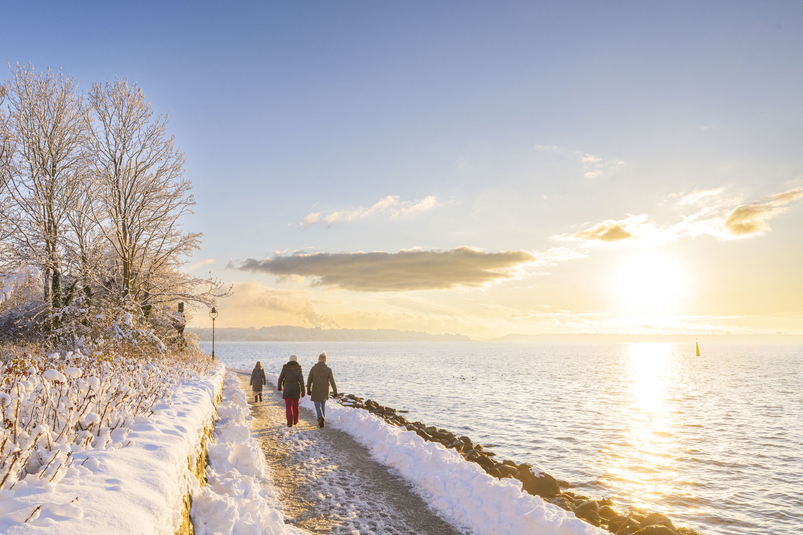 Winterlandschaft Heikendorf