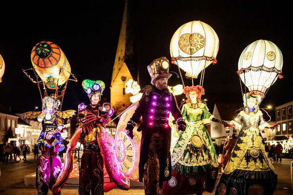 Lichterstadt und Weihnachtsmarkt in Eutin
