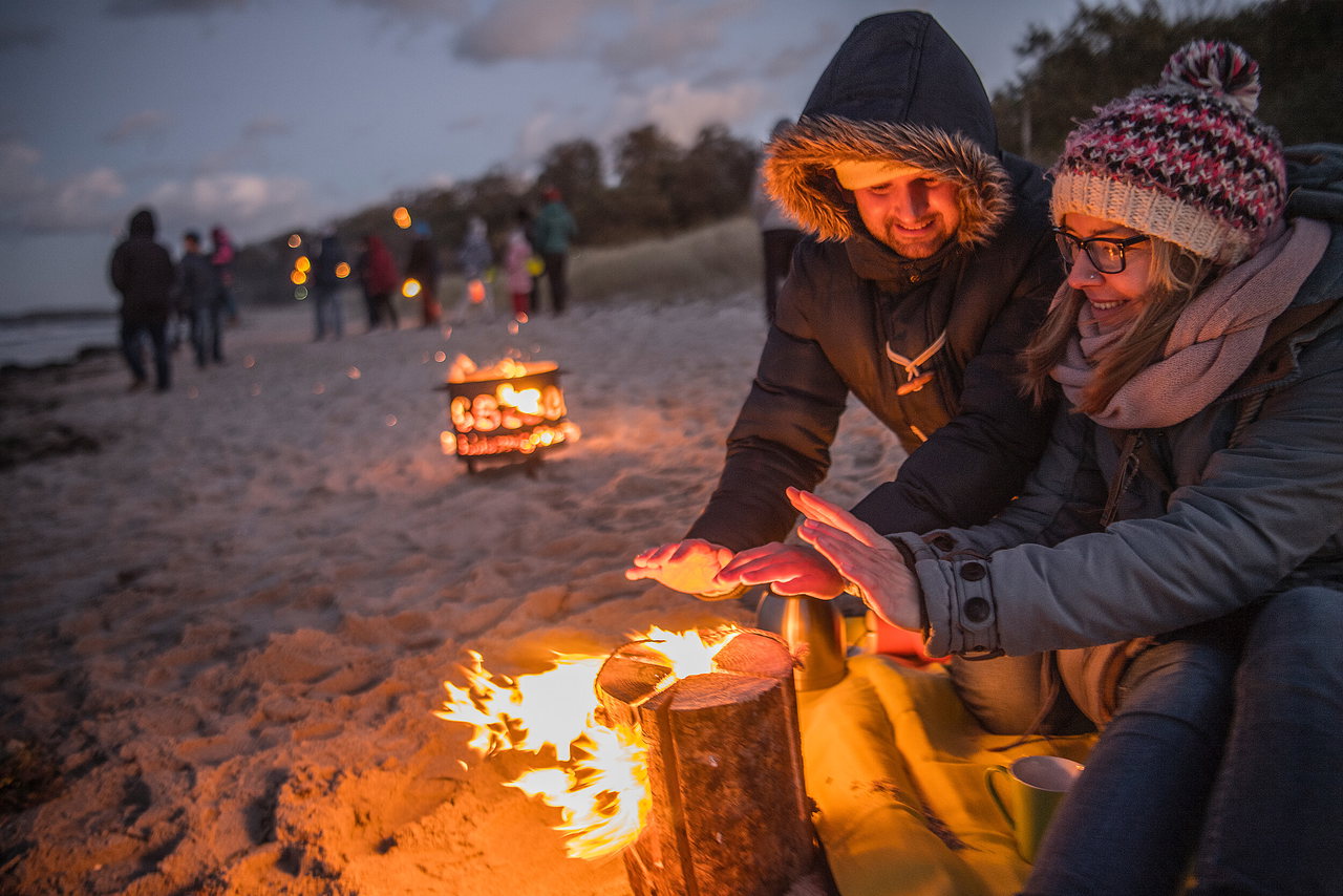 Winterspaziergang in Hohwacht