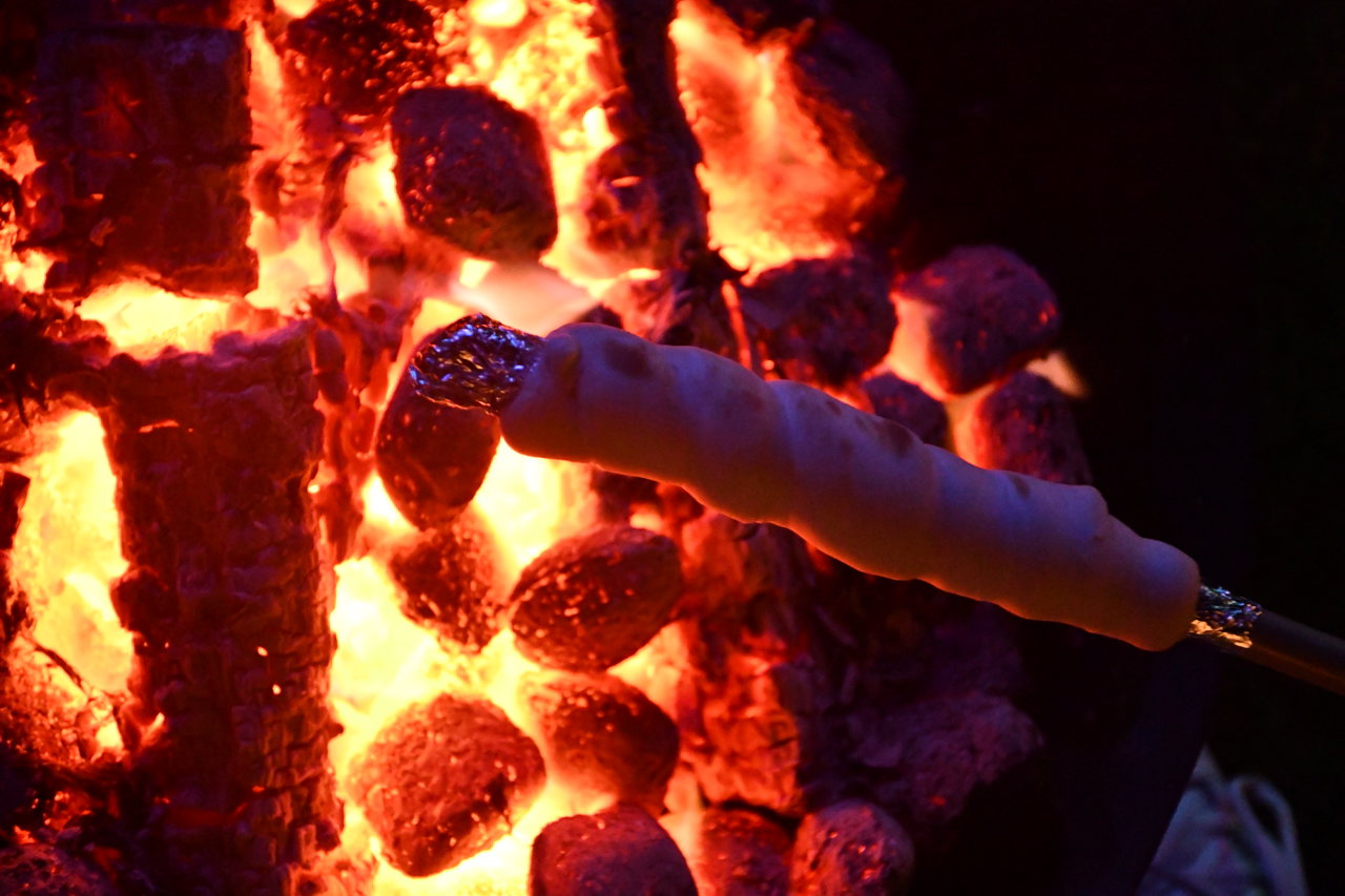 Lichtermeer - Stockbrot © Tourismus-Service Fehmarn