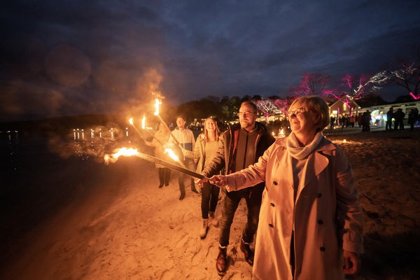 Lichtermeer in Heikendorf