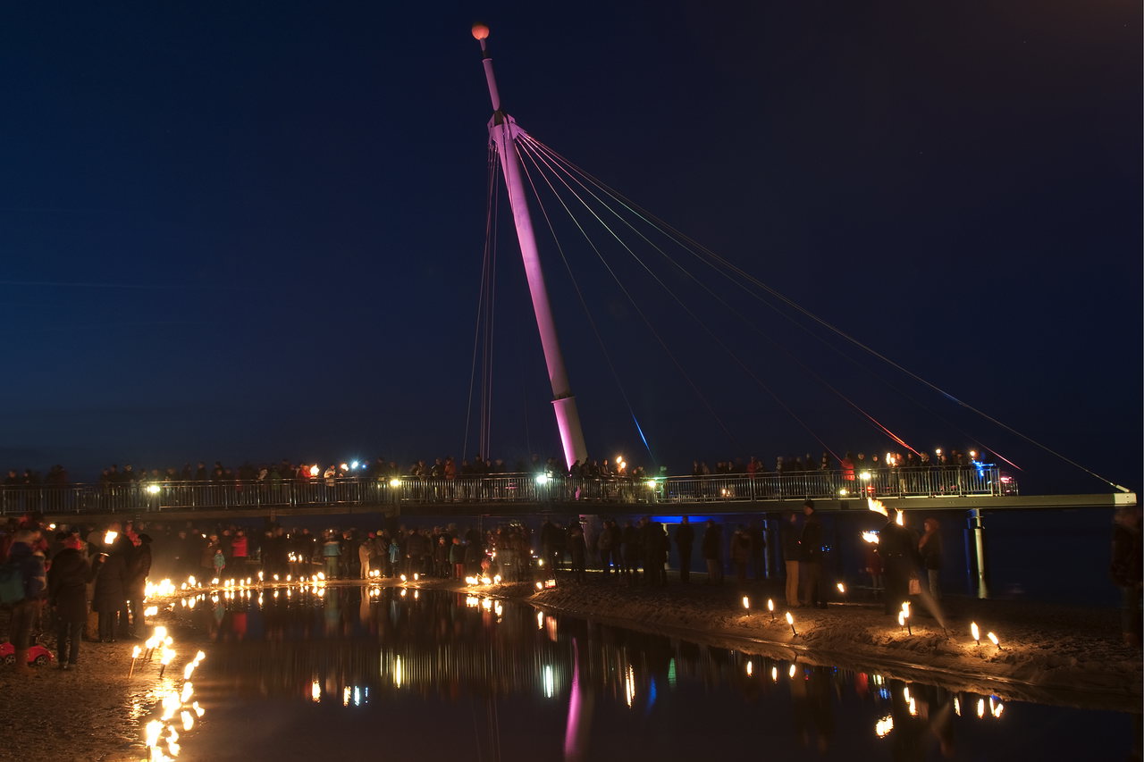 hohwachter-bucht-hohwacht-flunder-seebruecke-strandleuchten-©Hohwachter Bucht Touristik