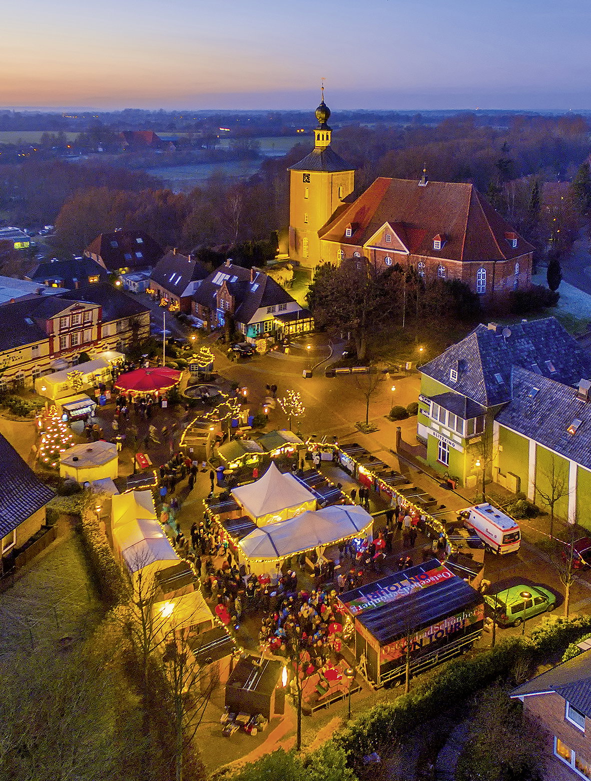 Weihnachtsmarkt_Luftbild_Weihnachten_2016 © Andreas Große