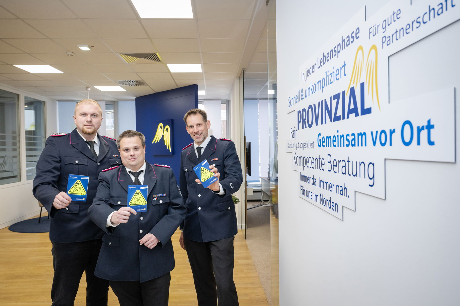 Dennis Brieske Vincent Schmueser und Bjoern Witthoeft