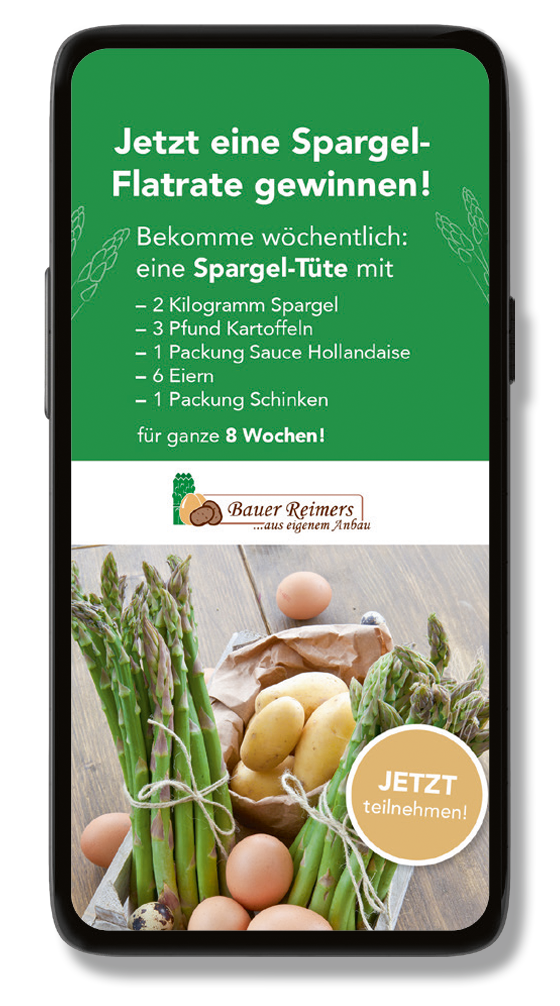 Bauer Reimers Flatrate-Gewinnspiel