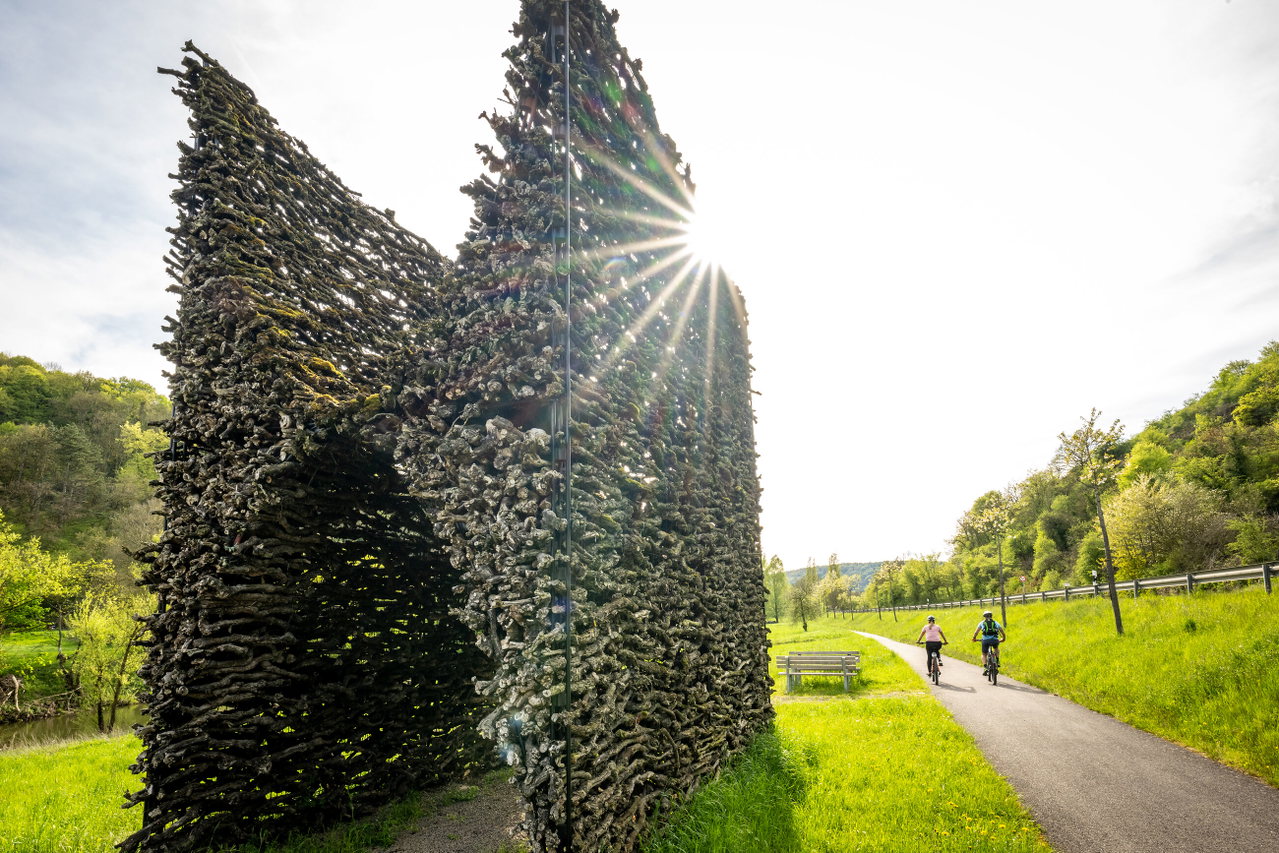 Weintor am Sauer-Radweg