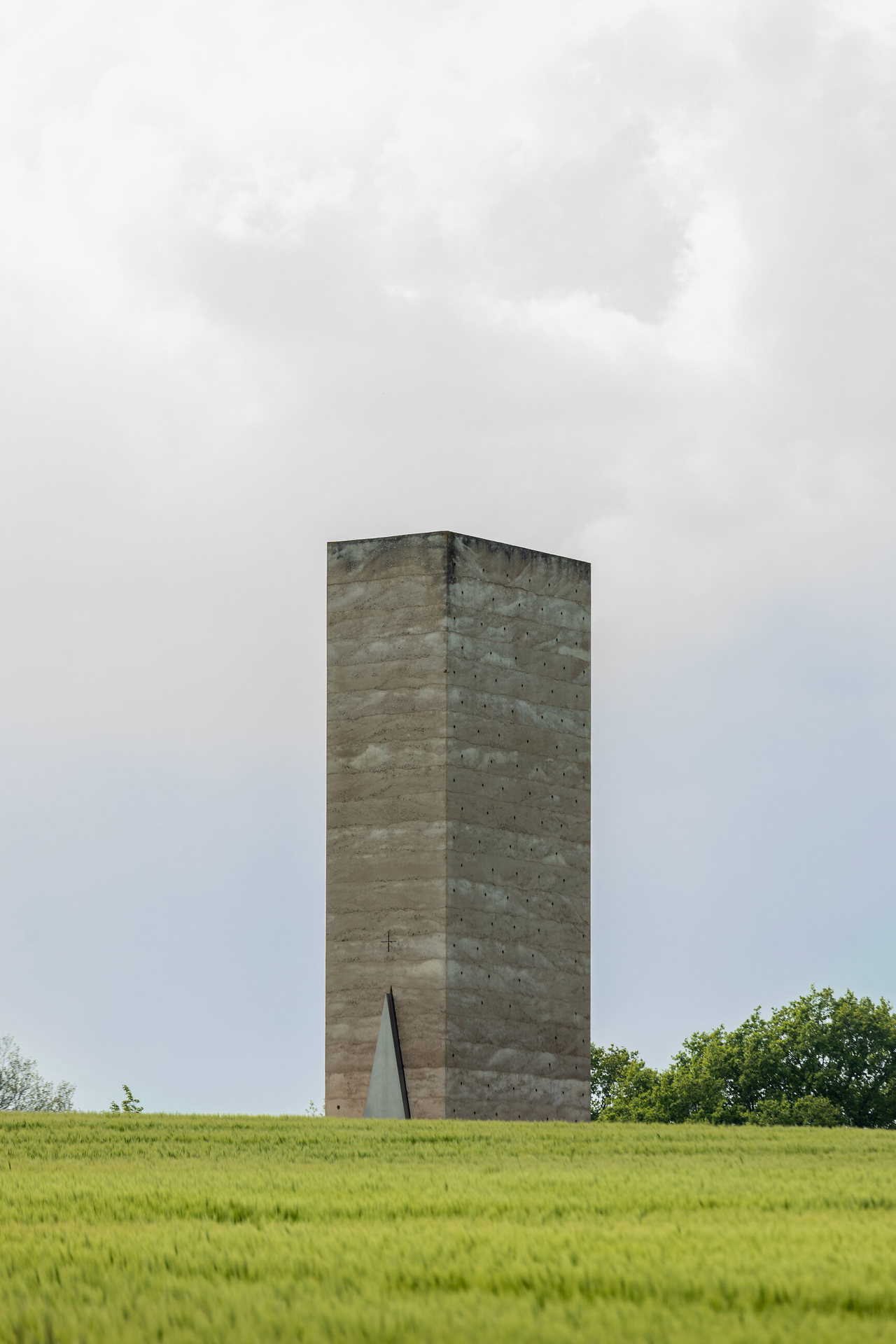An der Bruder Klaus Kapelle