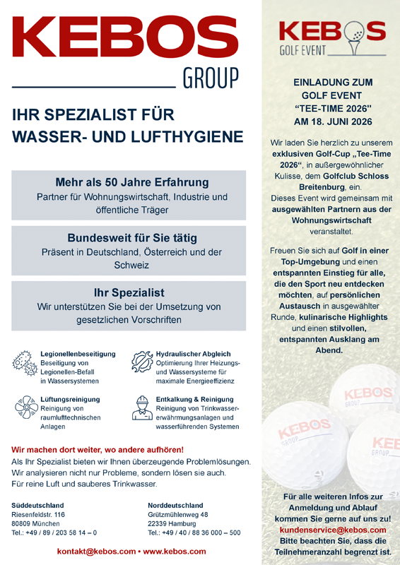 Anzeige Kebos VNW-Magazin