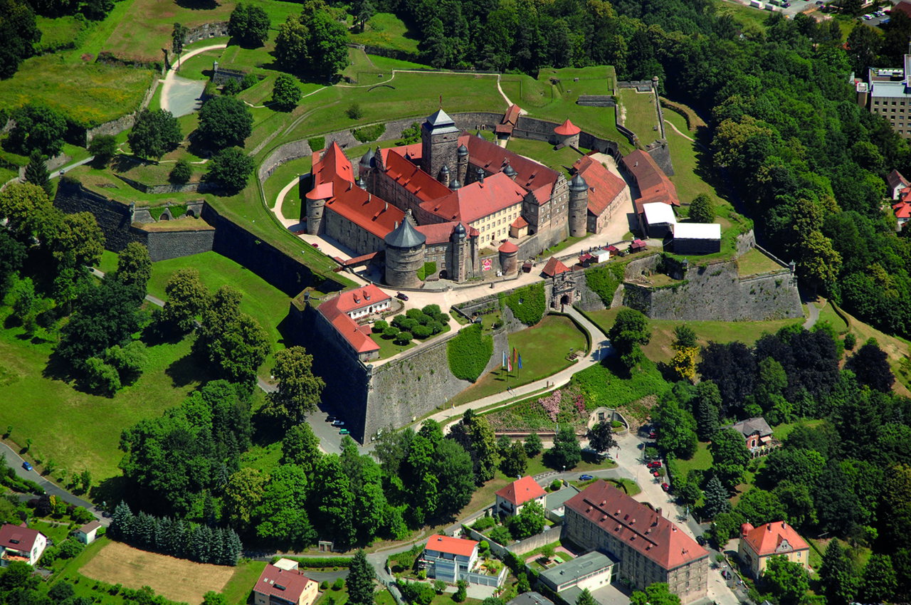 Luftbild Festung