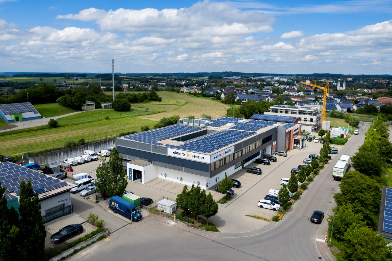 Elektro Kessler Drohnenansicht