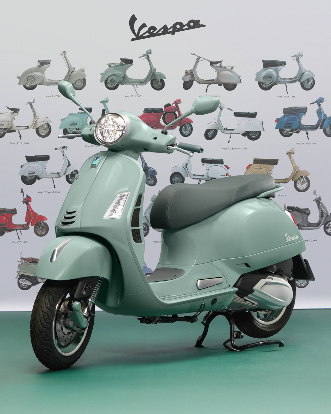Vespa Primavera 125 „80th“.