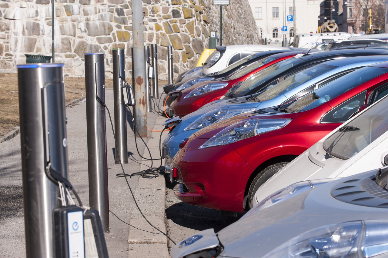 Elektroautos in Oslo Nissan