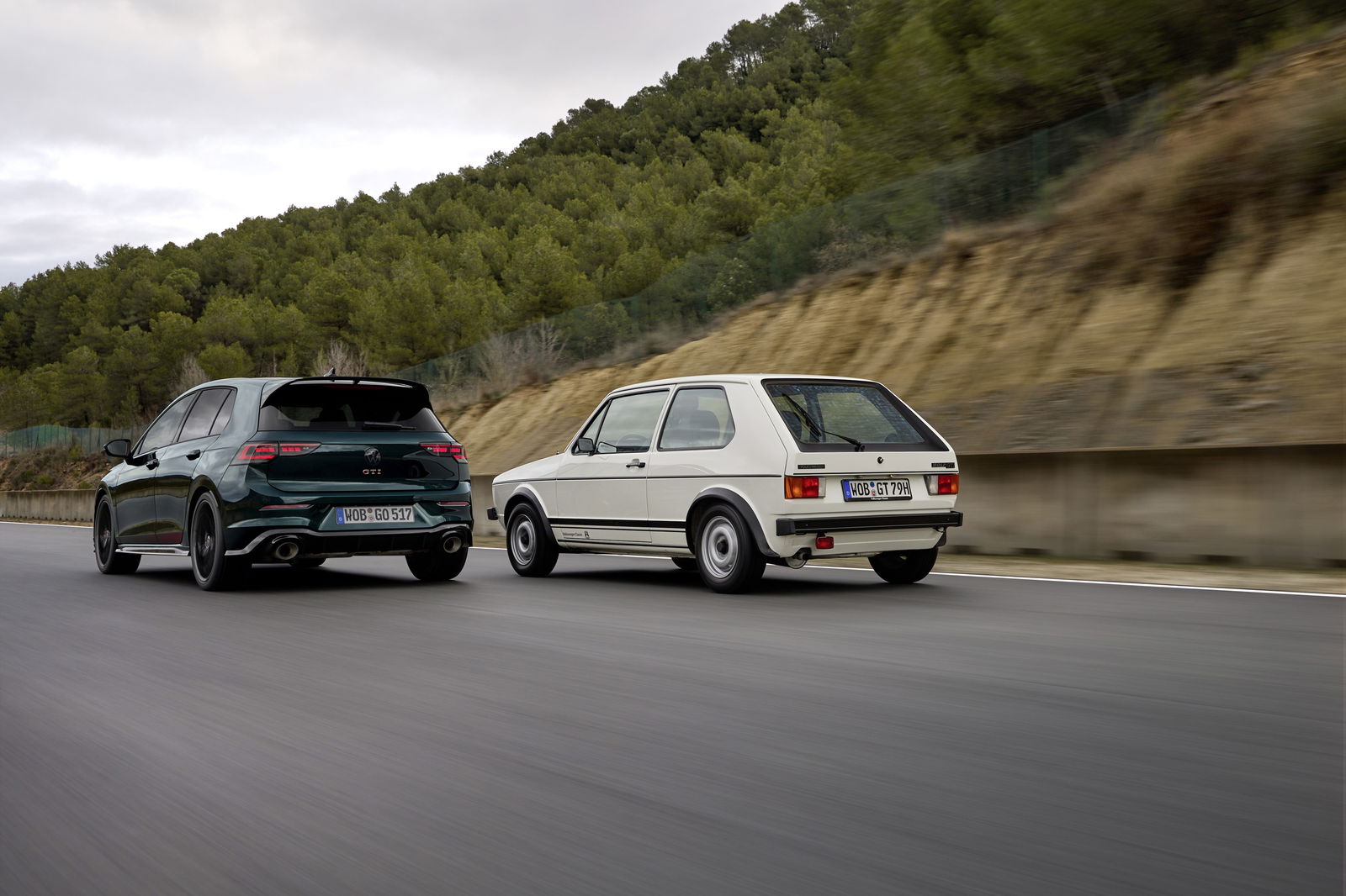 Volkswagen Golf GTI Edition 50 und ein Ur-GTI