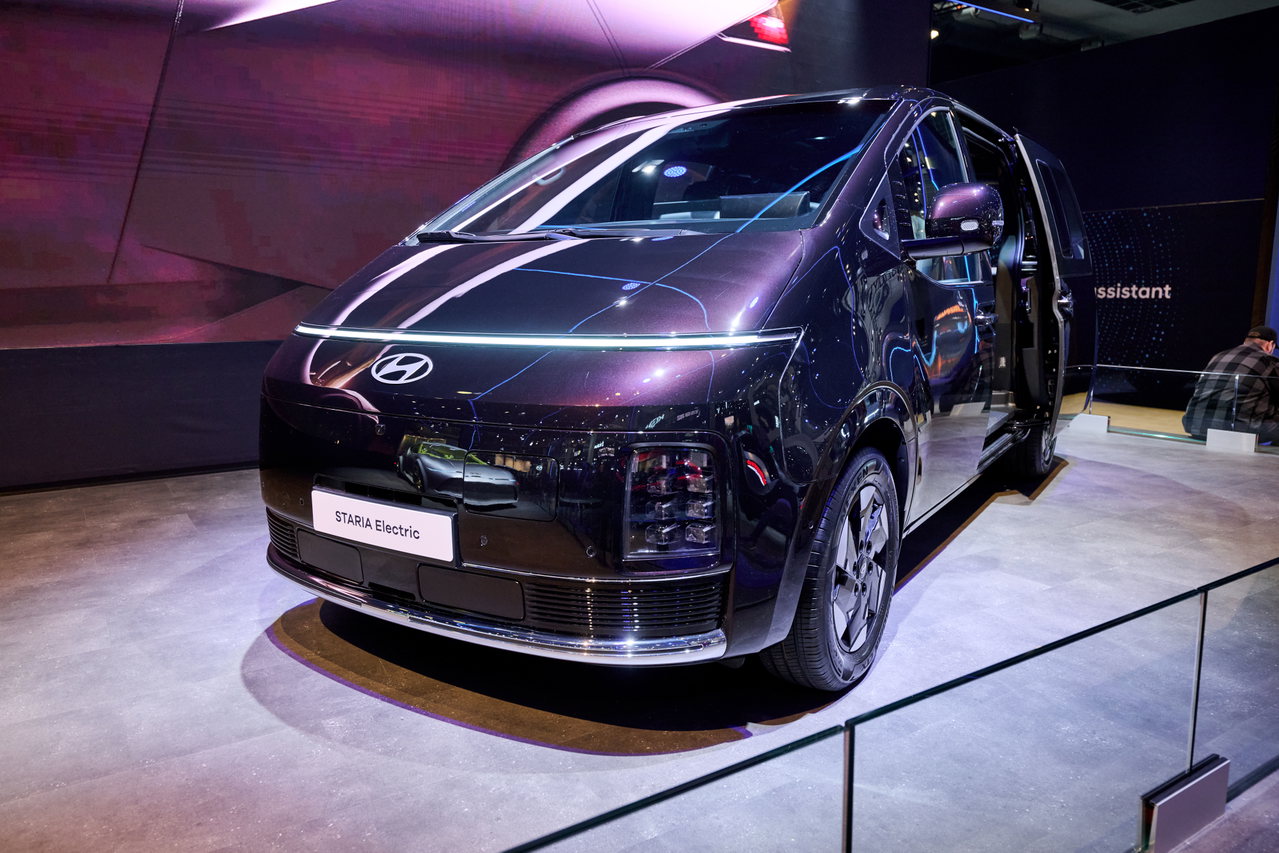 Brüssel Motor Show 2026: Hyundai Staria Electric.  Photo: FEBIAC via Autoren-Union Mobilität