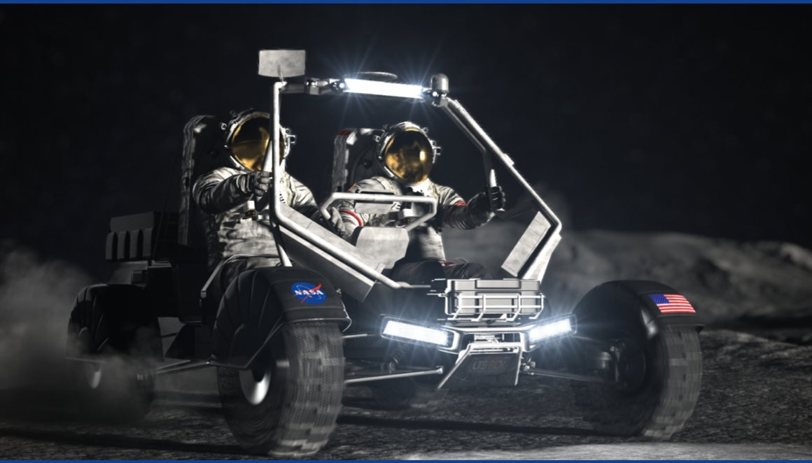 Künftiges Mondauto für die Artemis-Mission