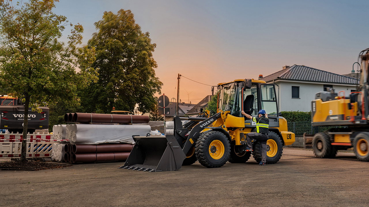 Die Volvo L30 und L35 sind auf wechselnde Anforderungen und vielfältige Einsatzgebiete ausgelegt.