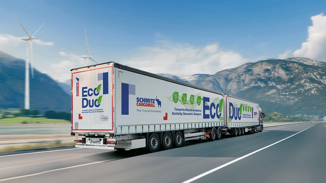 There is no need for unrealistic VECTO targets: innovative transport concepts such as the EcoDuo (pictured) are already enabling significant CO₂ savings to be achieved.