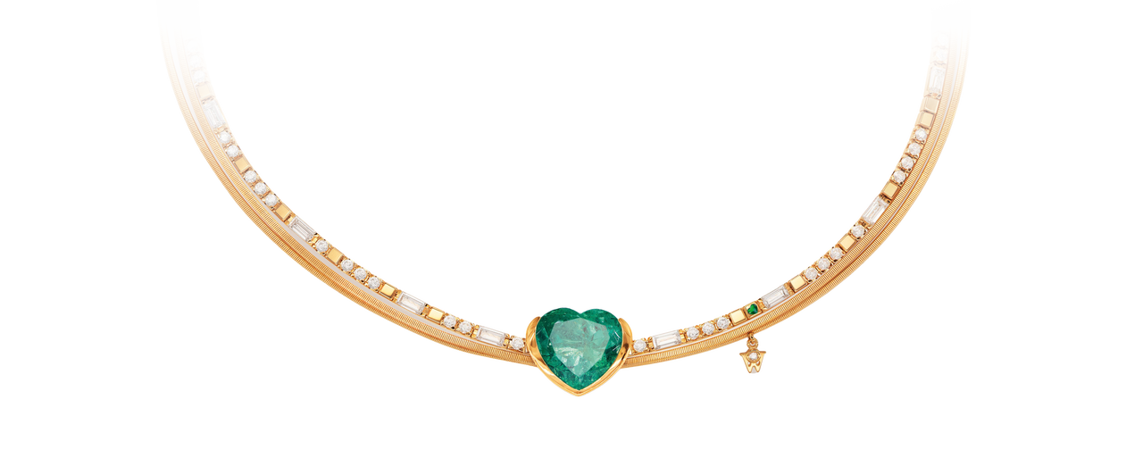 Collier SMARAGD-ZAUBER von Wellendorff