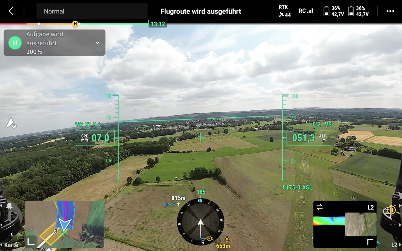 Laser Befliegung 2