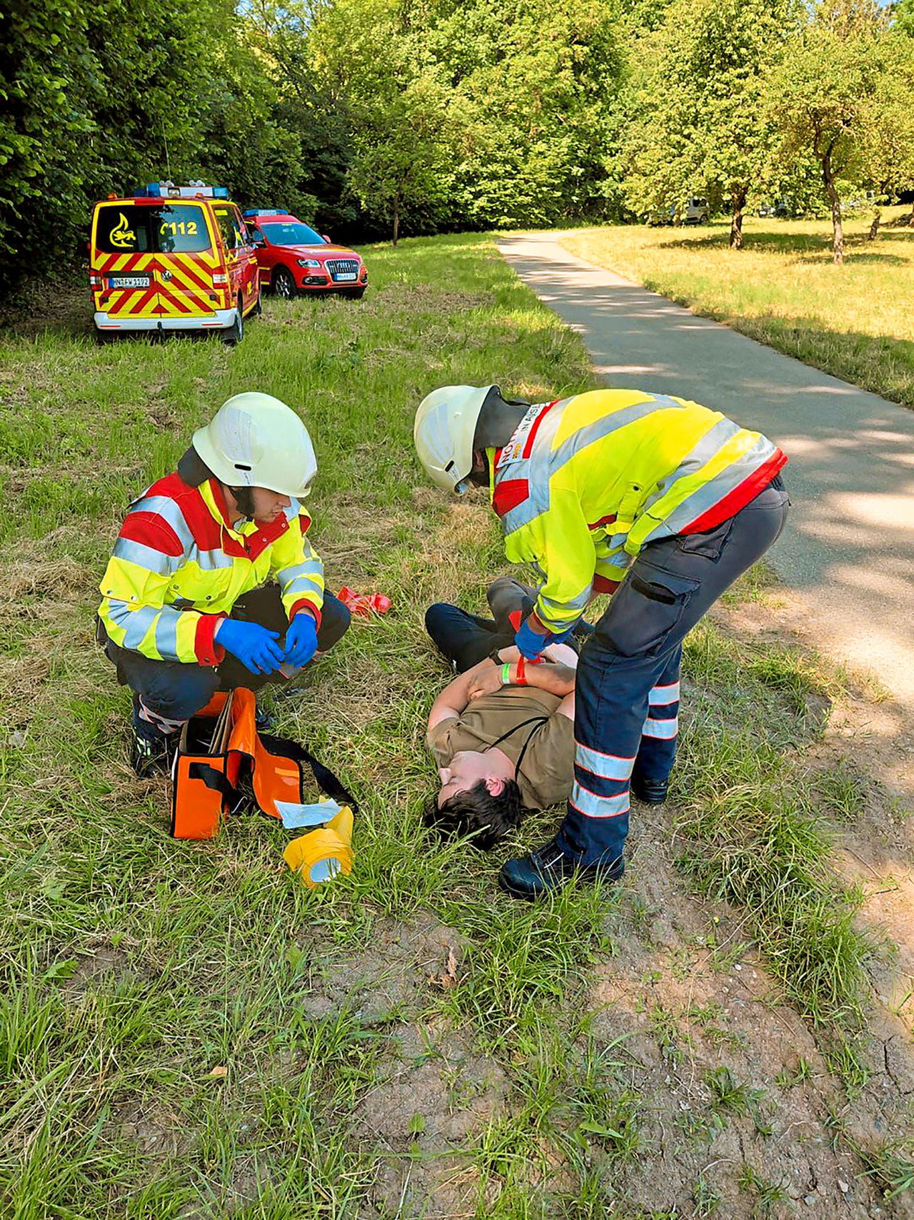 kurz+gut_1_Großübung im Schemelsbergtunnel Weinsberg(C) ASB HeilbronnFranken