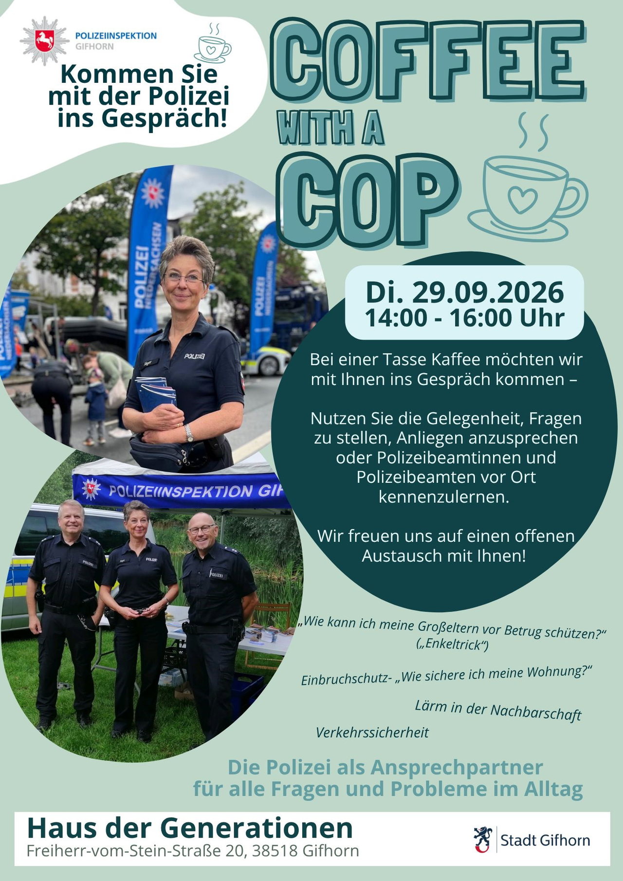 Coffee with a Cop
