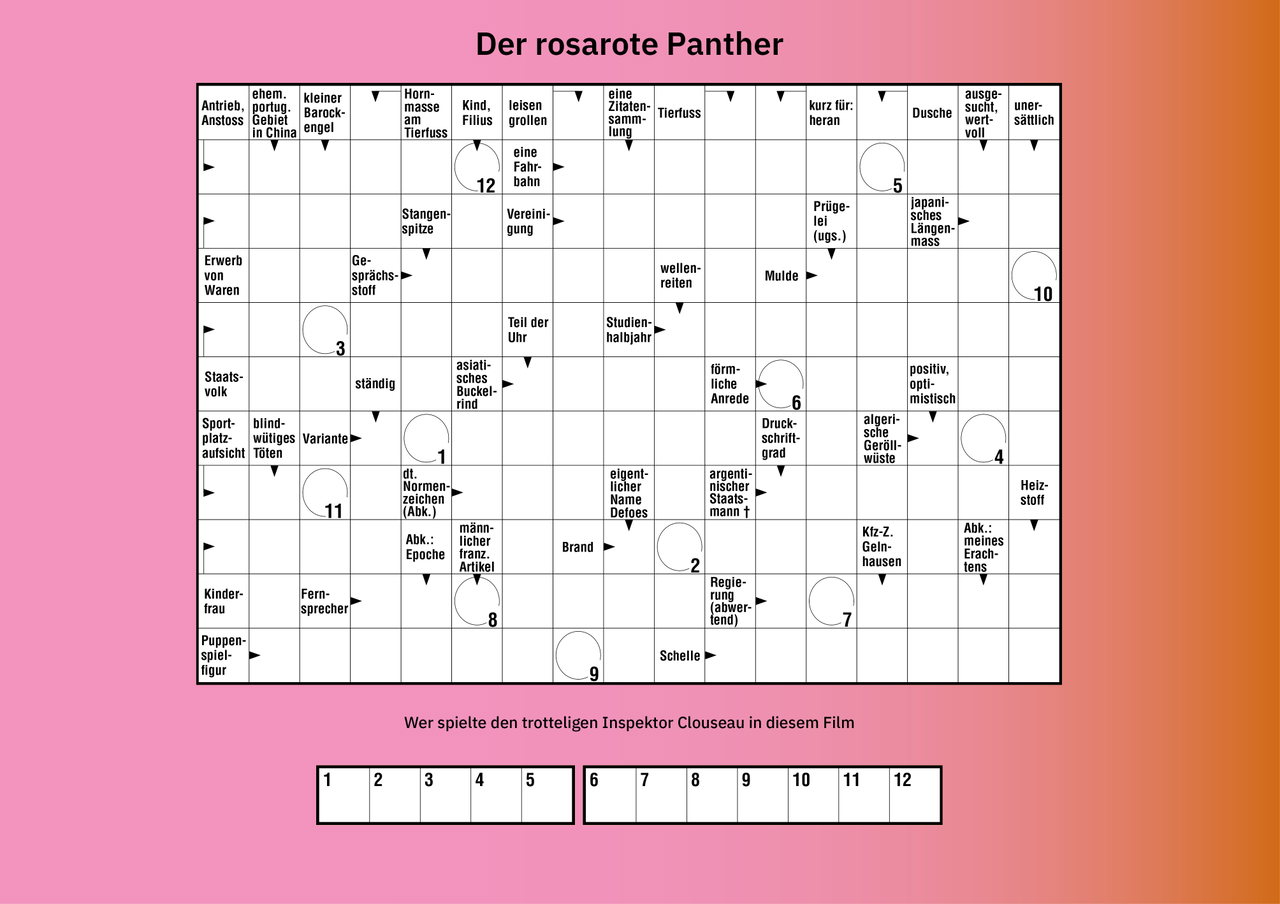 Preisrätsel