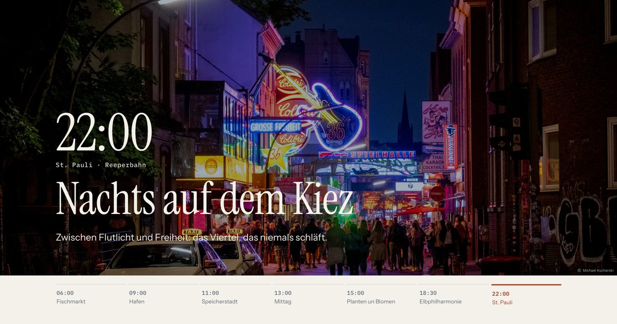 Vorschau der Seite: Nachts auf dem Kiez