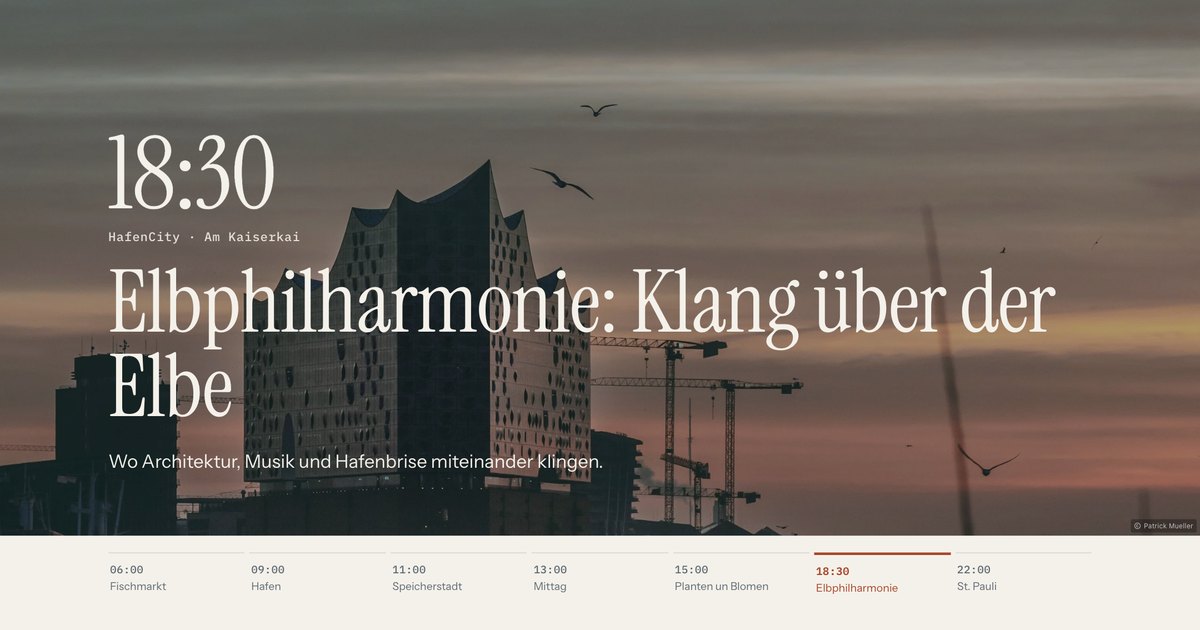 Vorschau der Seite: Elbphilharmonie: Klang über der Elbe