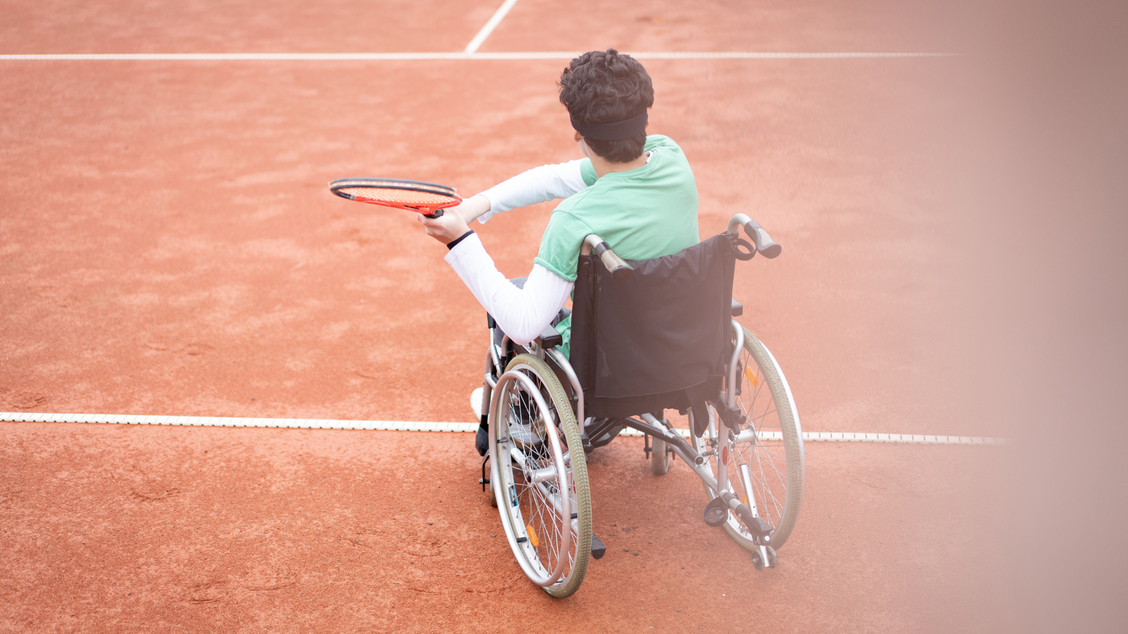 Tennis spielen mit Beeinträchtigung