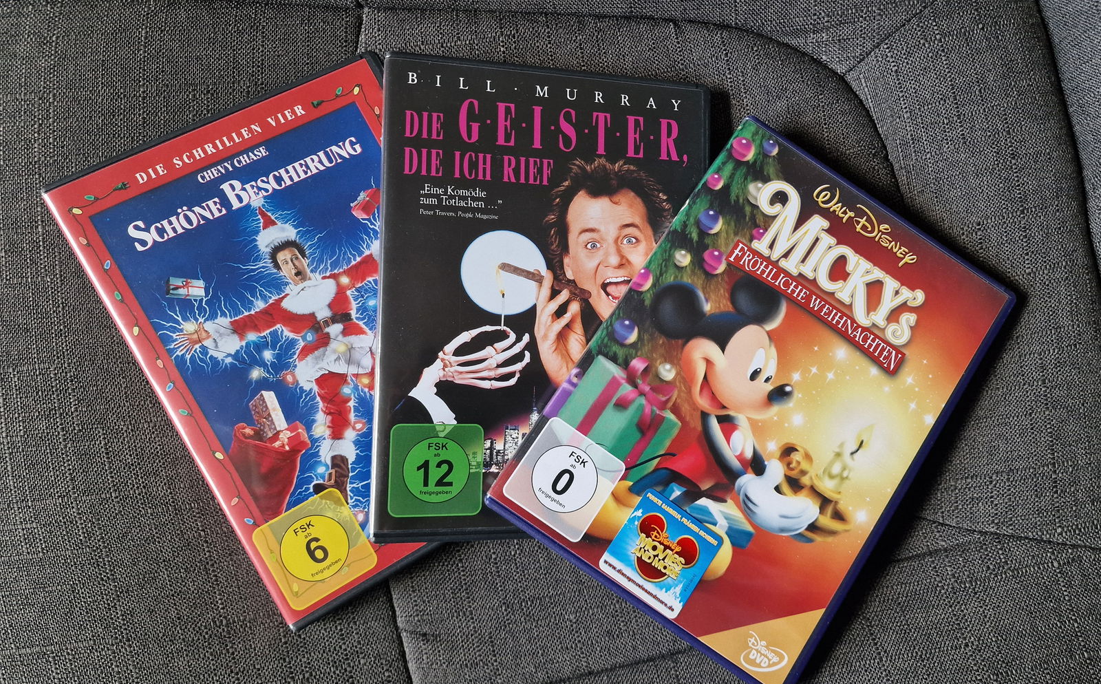 Weihnachtsfilme auf DVD
