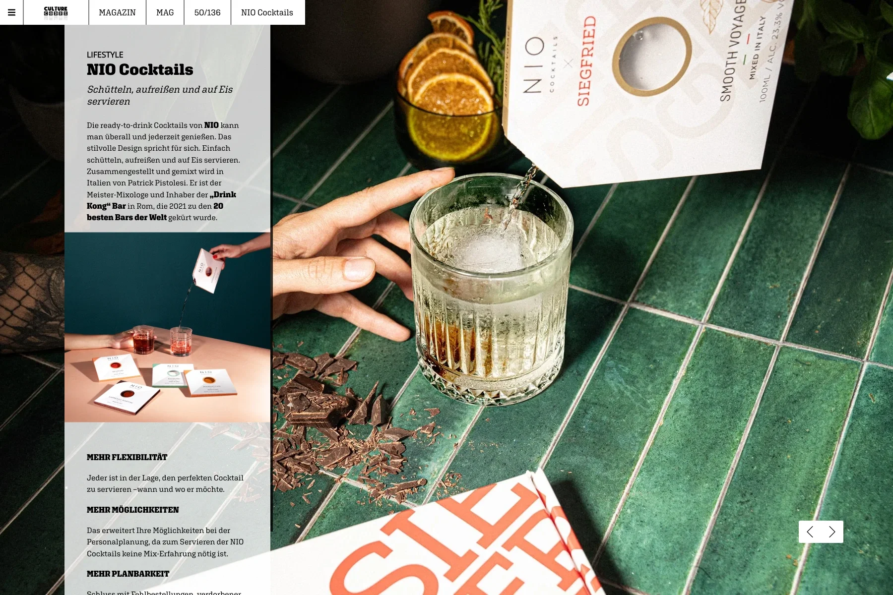 Novamag for lifestyle magazines