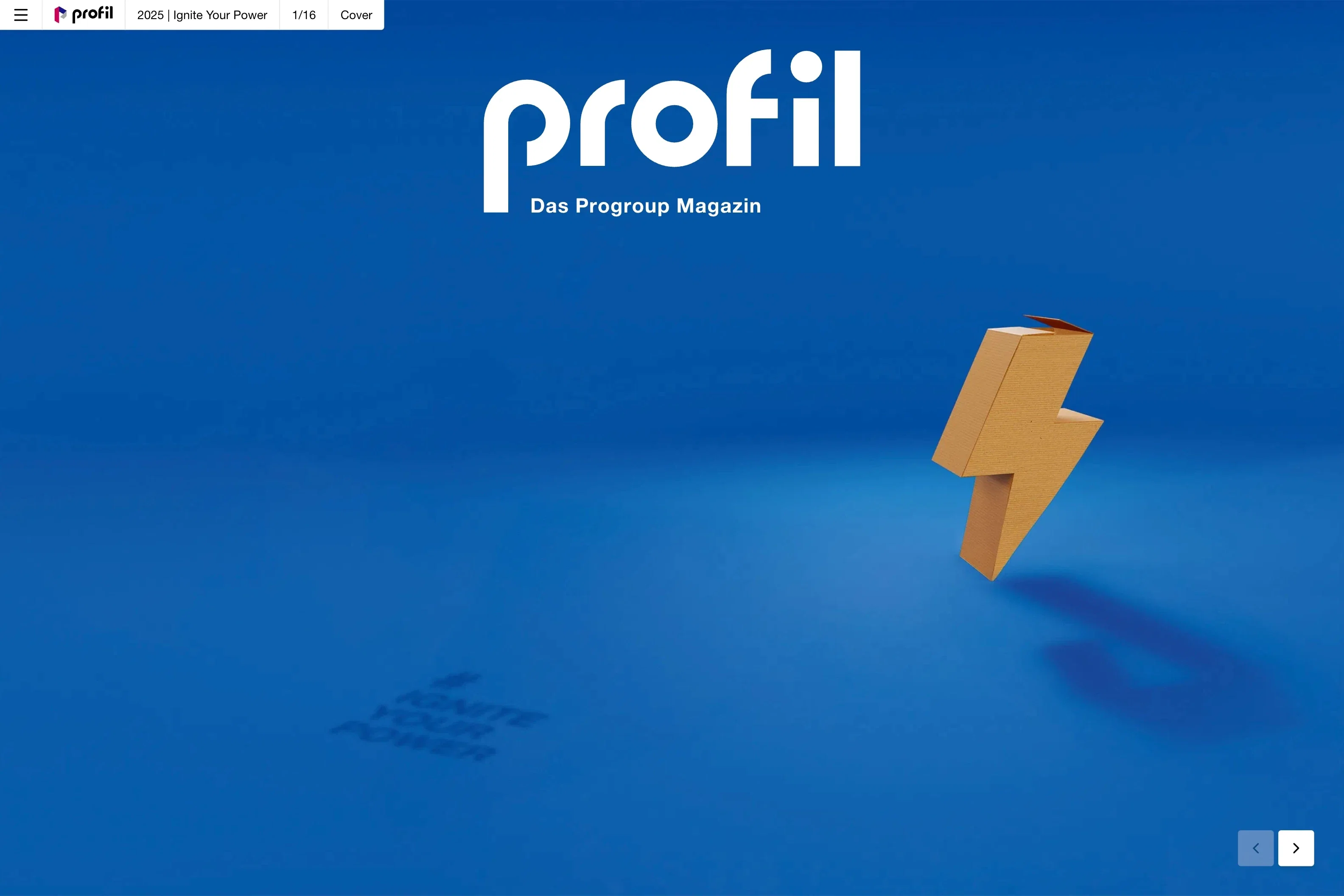 Profil - Das Progoup Magazin