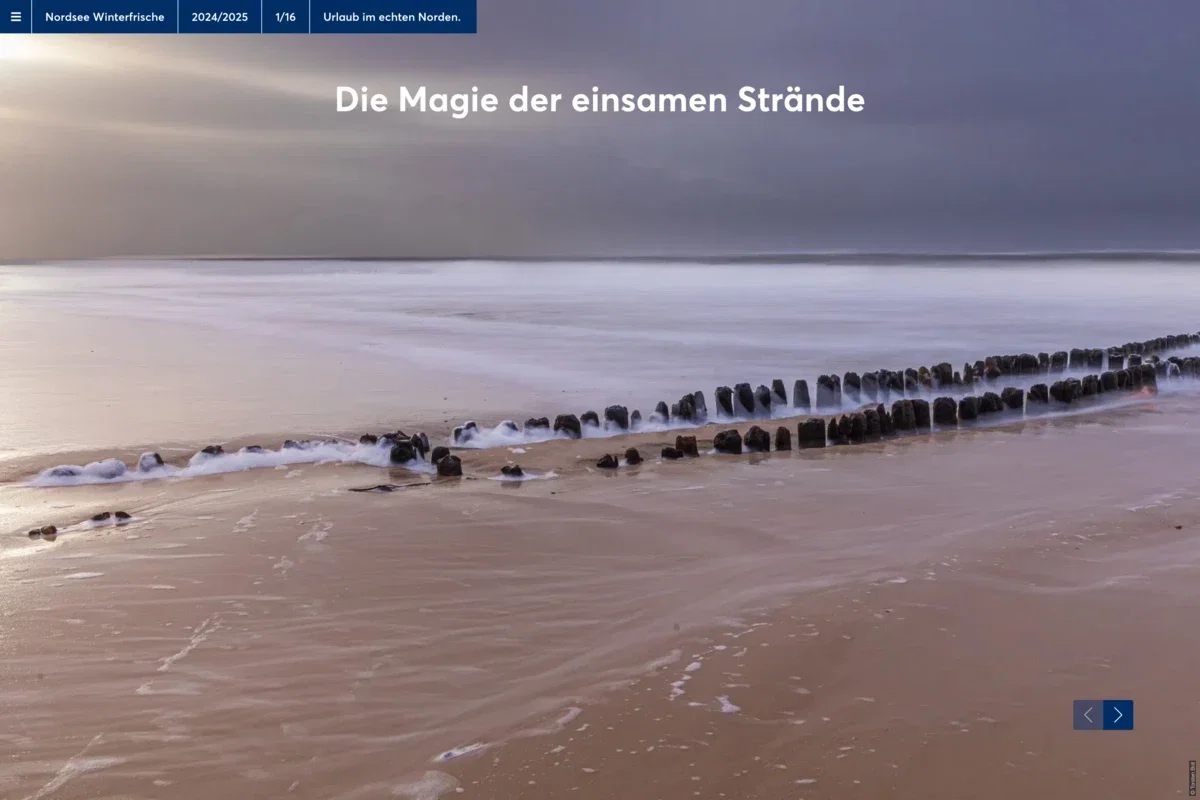 Nordsee Winterfrische