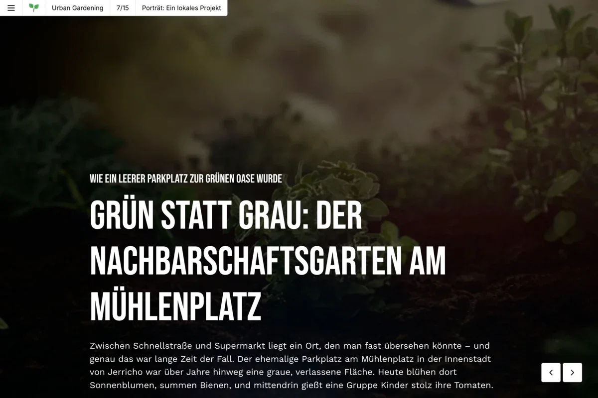 Gartenmagazin Portät Gartenmagazin Portät