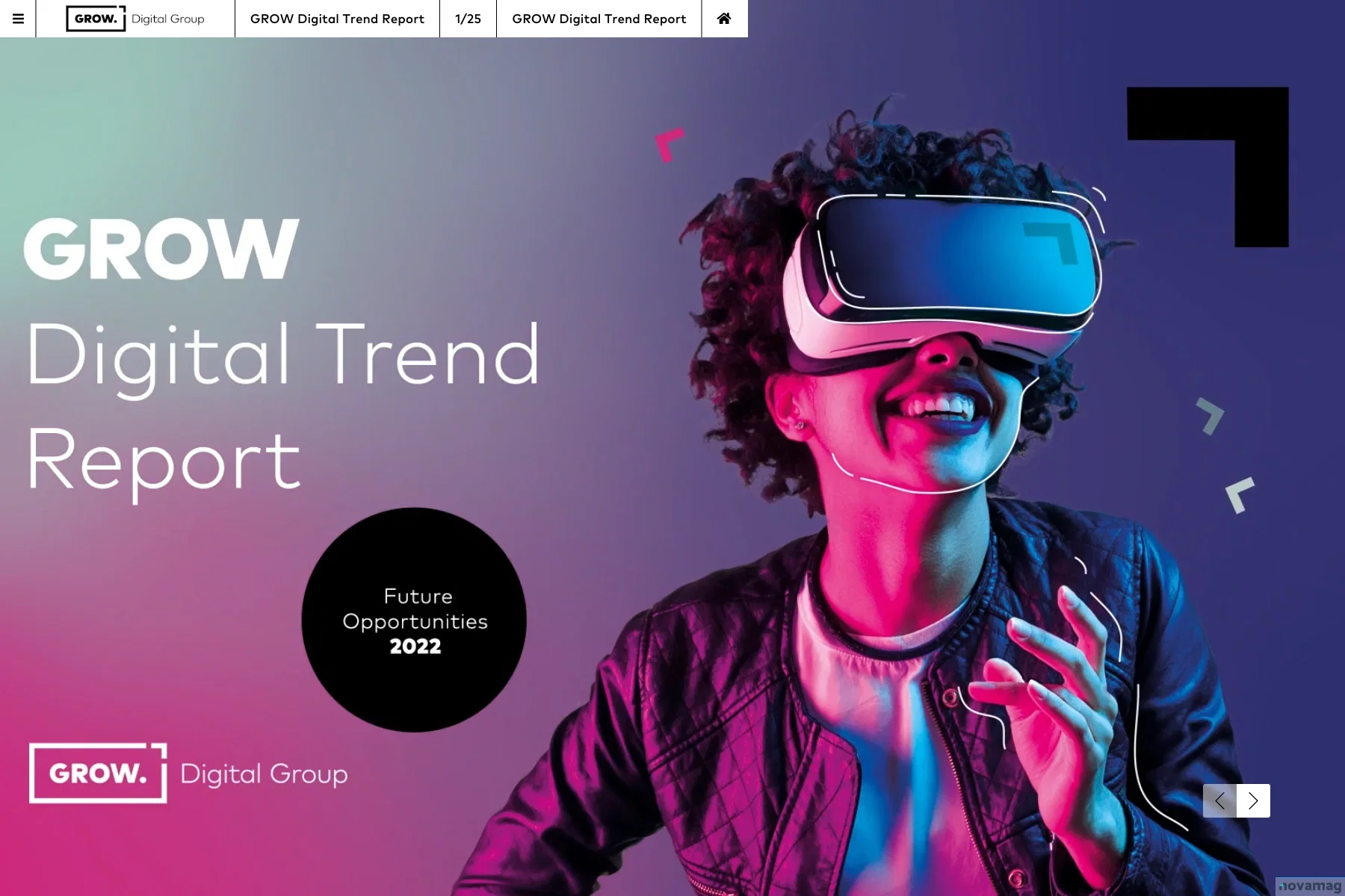 Novamag for publishers and editorial offices