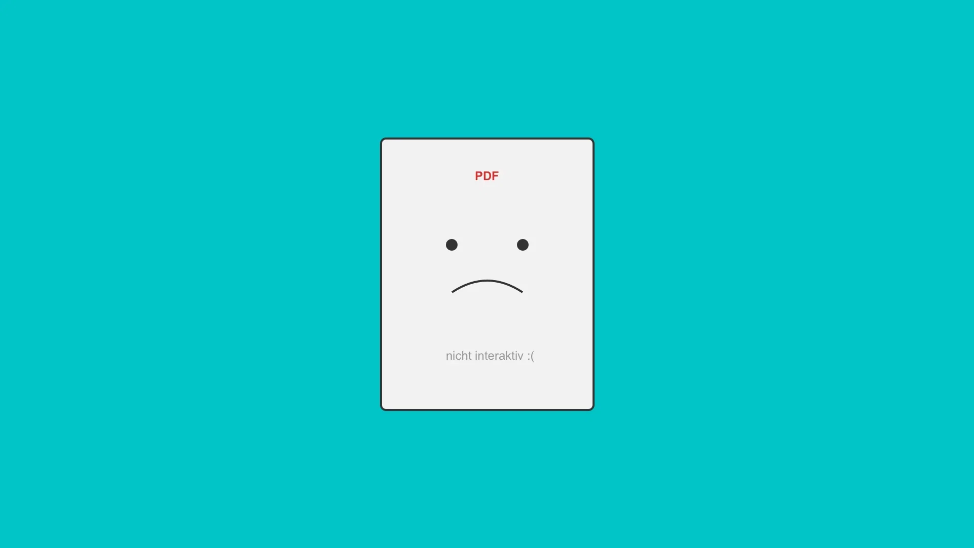 Warum animierte PDFs nicht mehr zeitgemäß sind