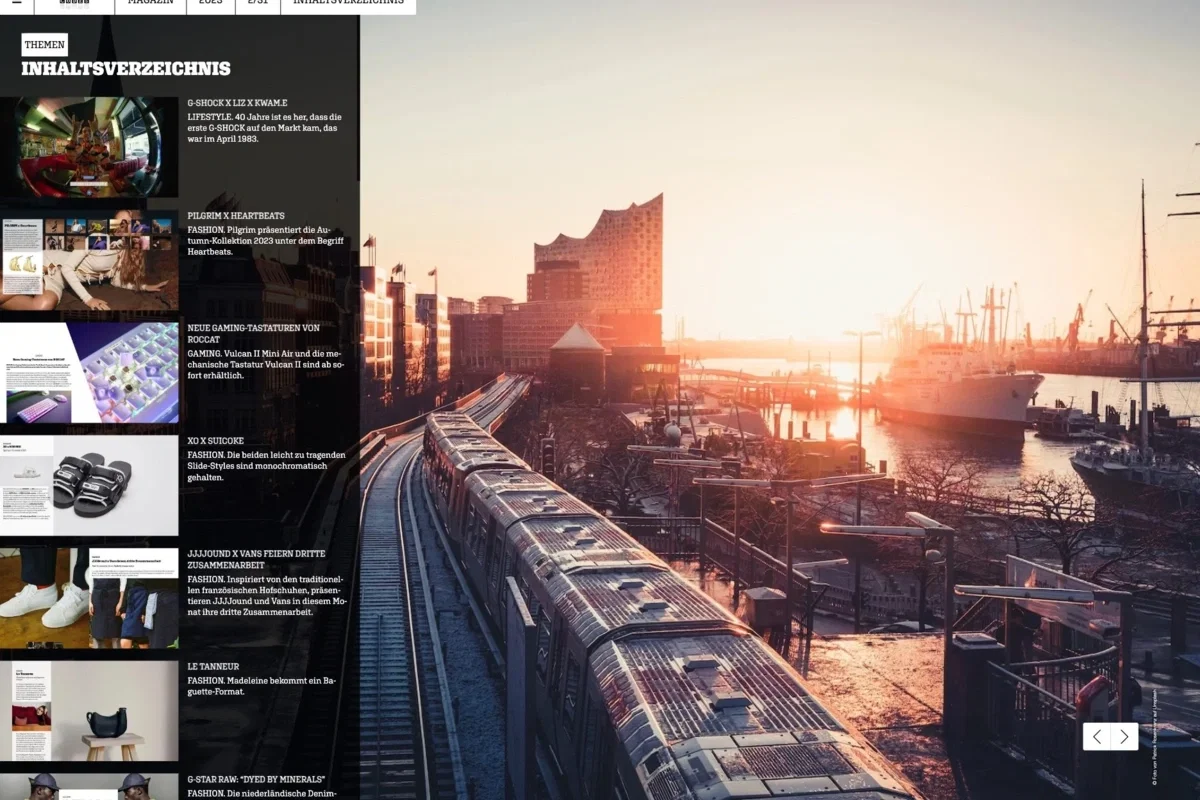 The lifestyle magazine