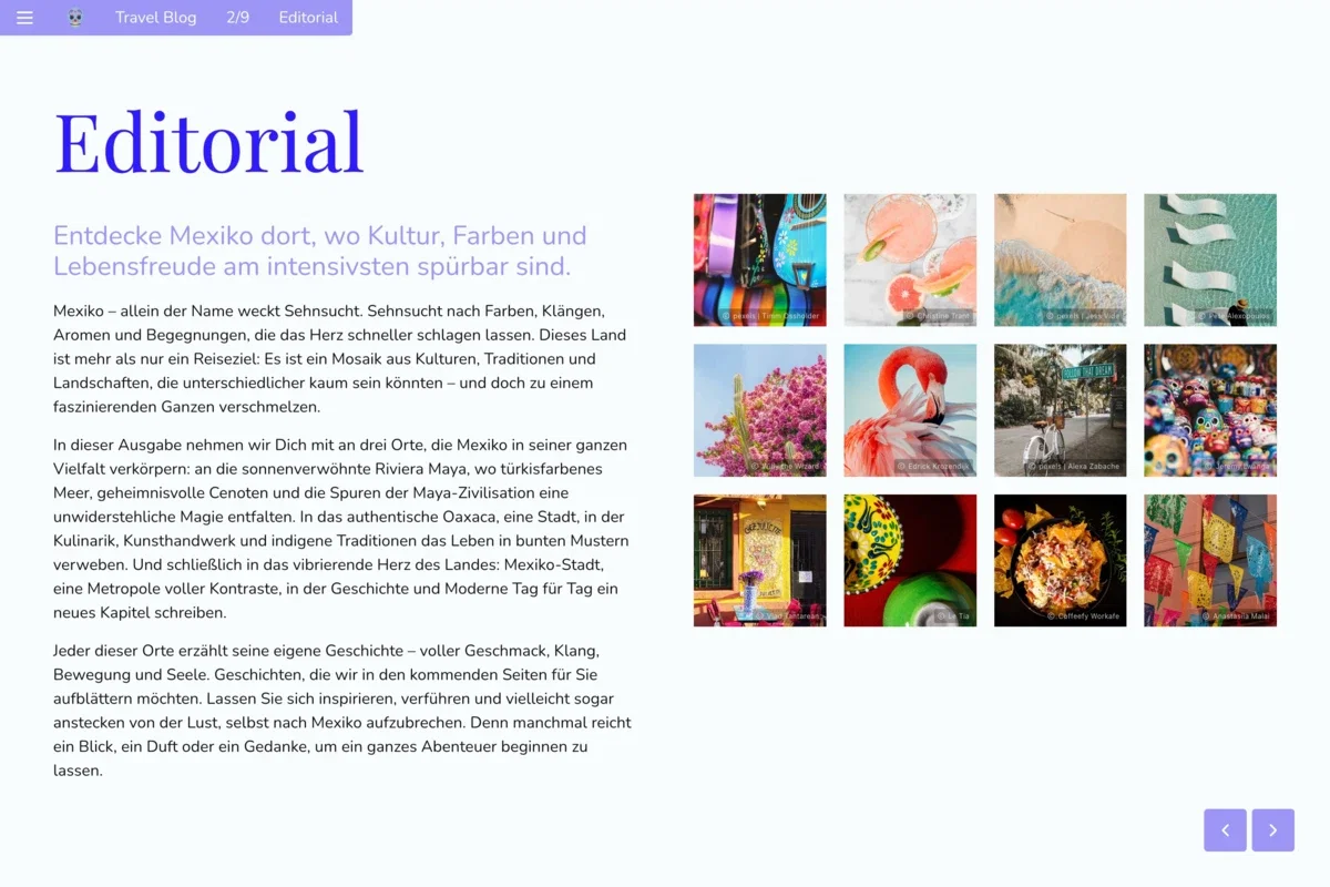 Travel Blog Editorial Travel Blog Editorial