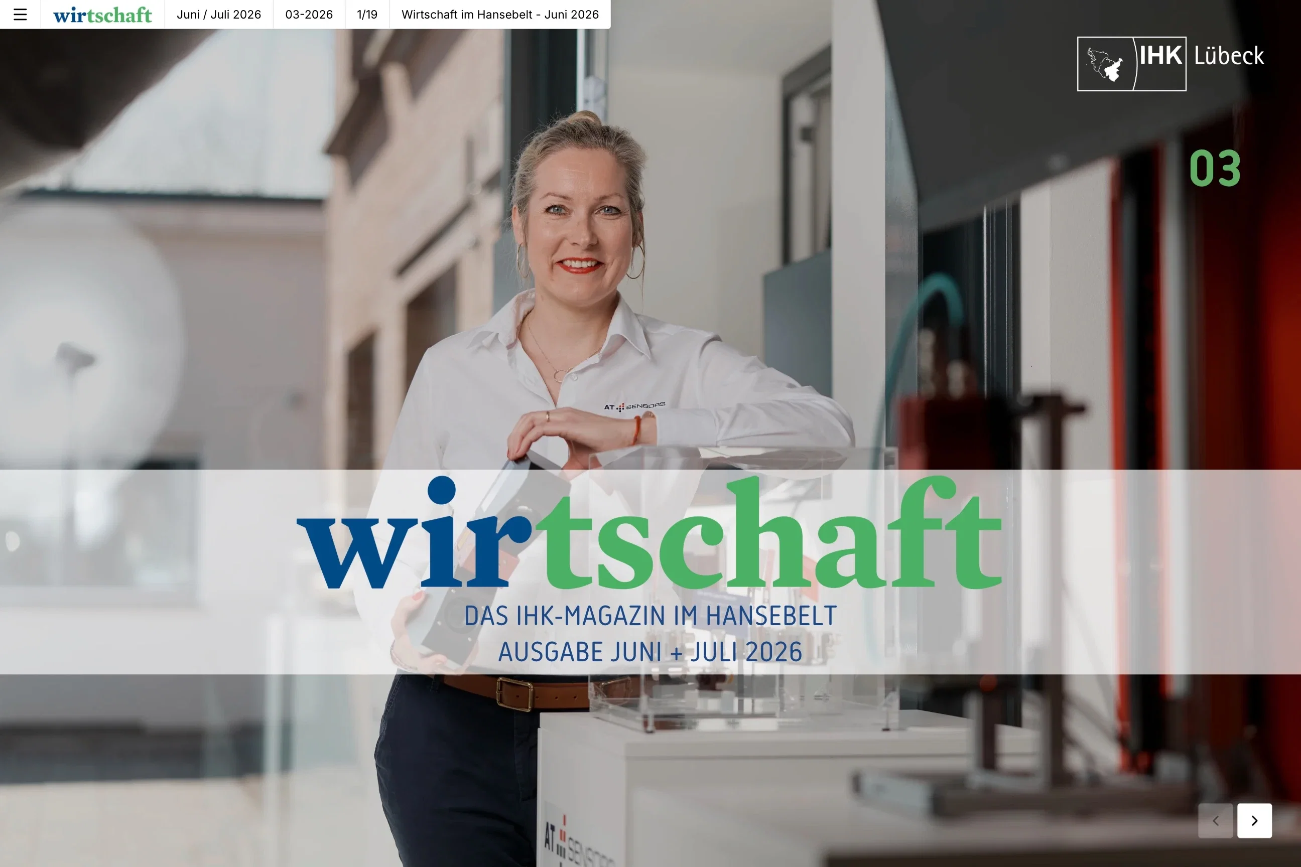 wirtschaft - IHK Lübeck