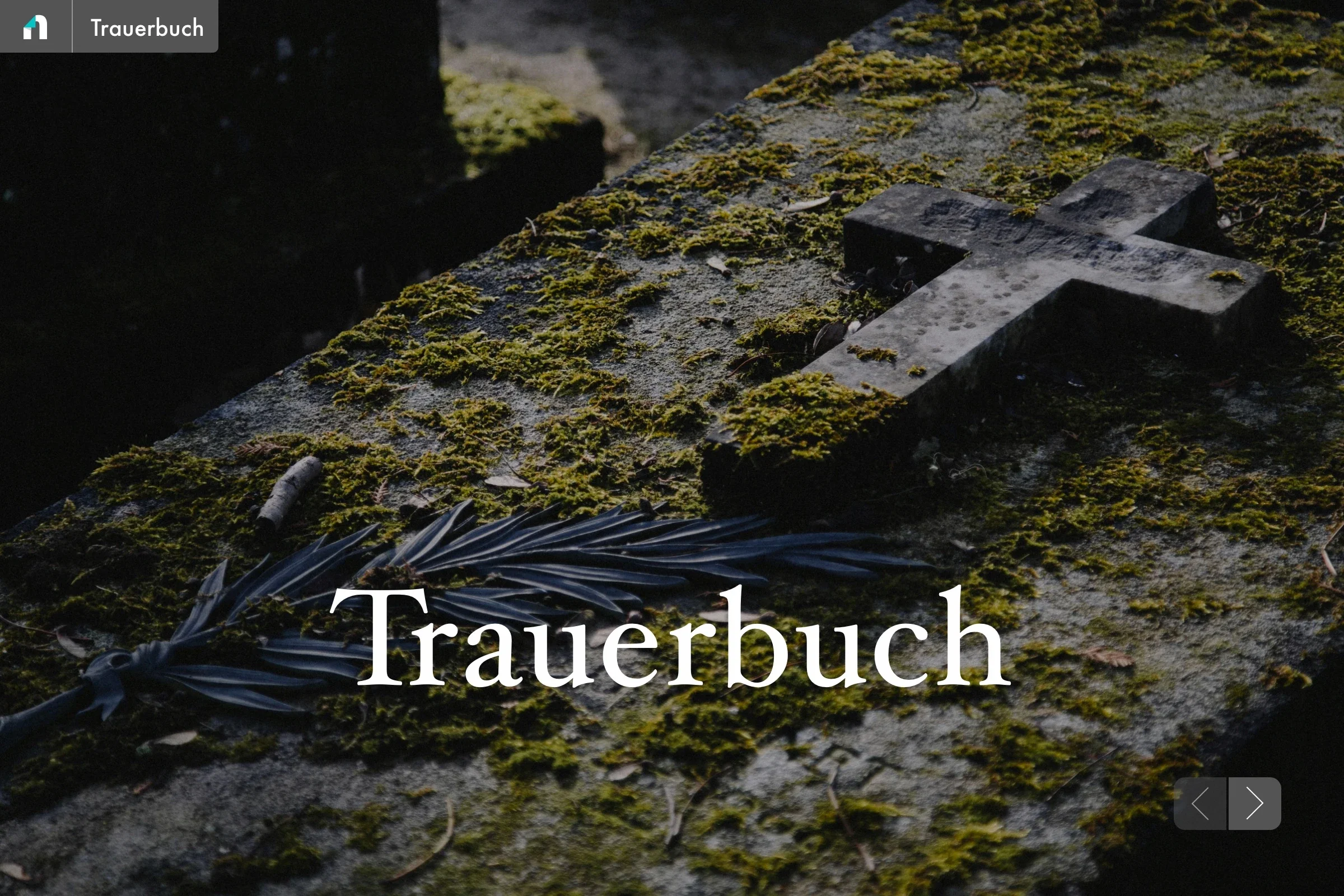 Novamag als digitales Trauerbuch Novamag als digitales Trauerbuch