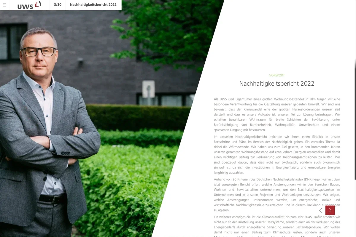 Nachhaltigkeitsbericht UWS 2022 Nachhaltigkeitsbericht UWS 2022